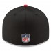 Men's San Francisco 49ers New Era Black 2017 Sideline Official Low Profile 59FIFTY Fitted Hat 2745373